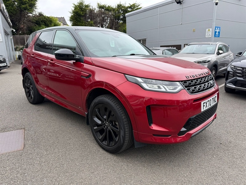 Land Rover Discovery Sport 2.0 D180 Mhev R-dynamic S Suv 4Wd Red