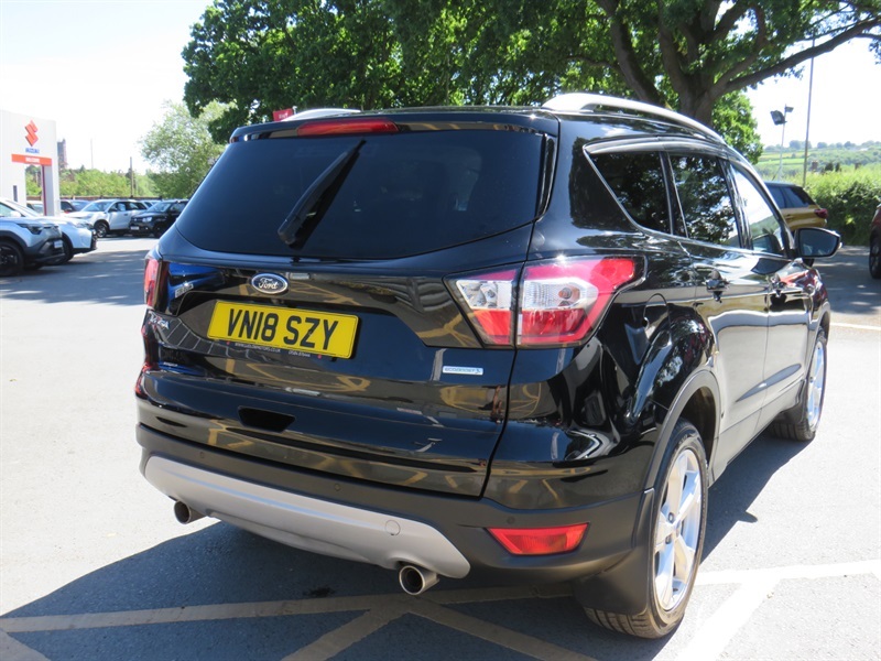 Ford Kuga 1.5T Ecoboost Gpf Titanium X Suv VN18SZY Black #6