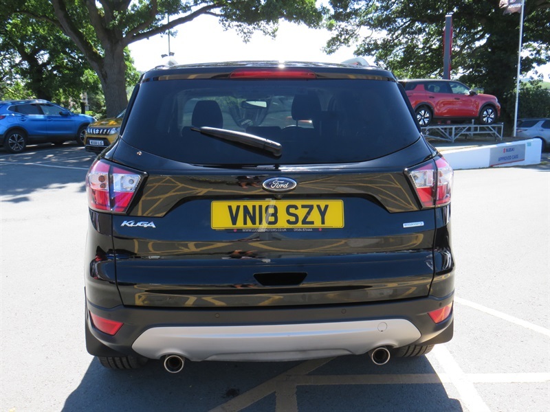 Ford Kuga 1.5T Ecoboost Gpf Titanium X Suv VN18SZY Black #5