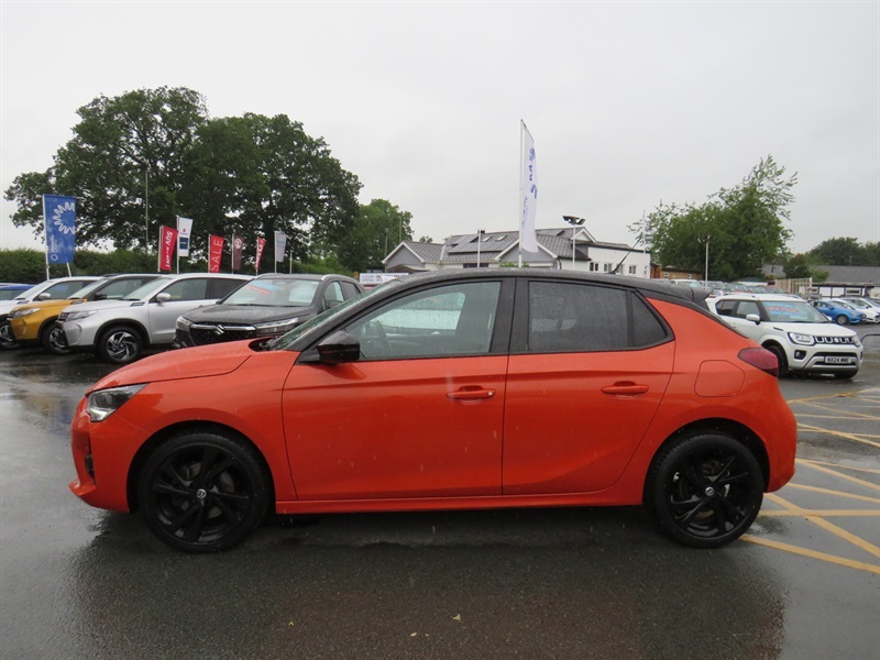 Vauxhall Corsa 1.2 Turbo Sri Premium Hatchback VE21AZB Orange #4