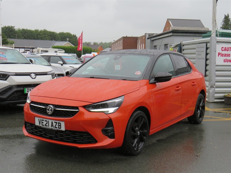Vauxhall Corsa 1.2 Turbo Sri Premium Hatchback VE21AZB Orange #3
