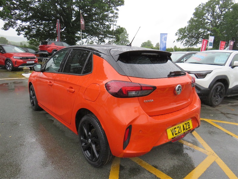 Vauxhall Corsa 1.2 Turbo Sri Premium Hatchback VE21AZB Orange #5