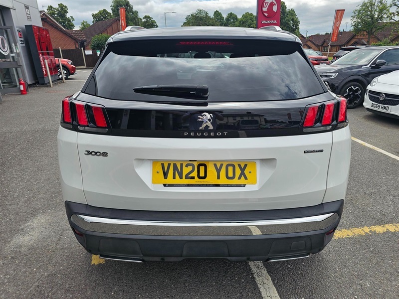 Peugeot 3008 1.2 Puretech Gt Line Premium Suv Eat Eu LJ13LAW White #6