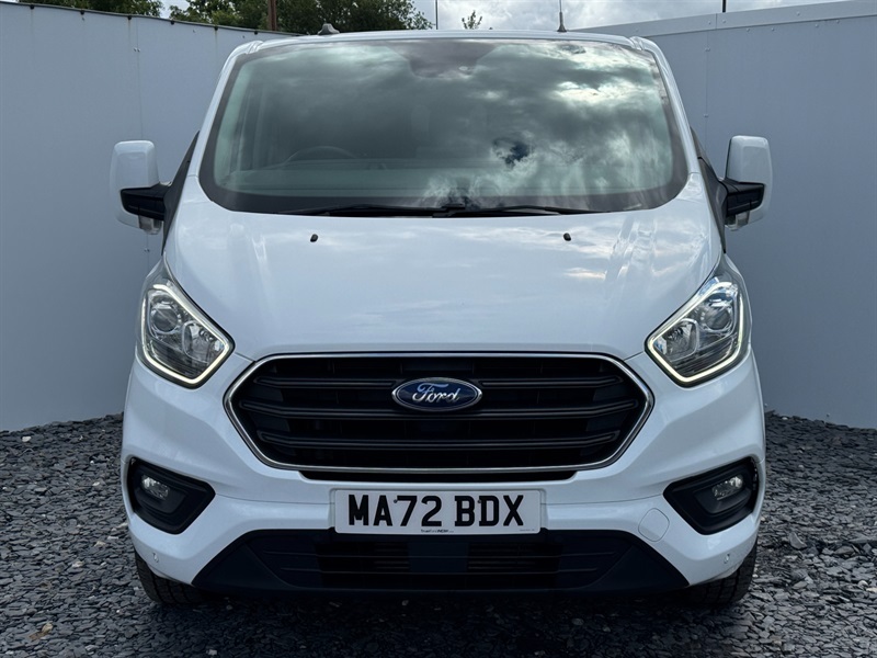 Ford Transit Custom 2.0 300 Ecoblue Limited Crew Van Double Cab Di MA72BDX White #2