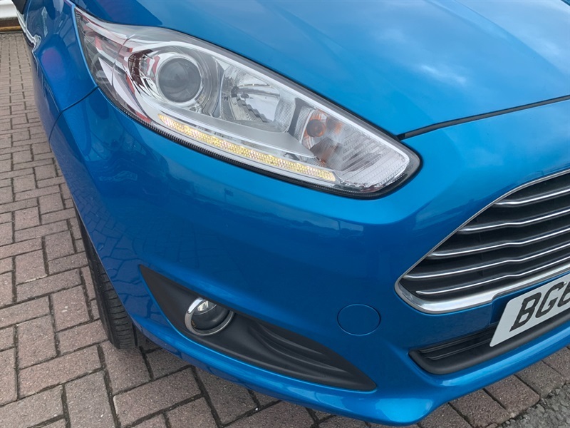 Ford Fiesta 1.25 Zetec Blue Edition Hatchback Manua Blue #5