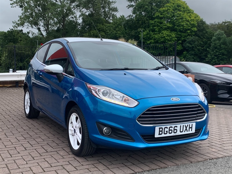 Ford Fiesta 1.25 Zetec Blue Edition Hatchback Manua Blue