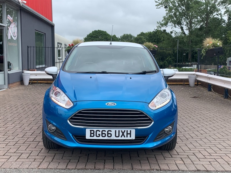 Ford Fiesta 1.25 Zetec Blue Edition Hatchback Manua Blue #2