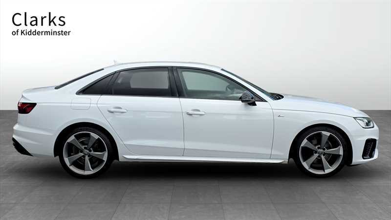 Audi A4 2.0 Tdi 35 Black Edition Saloon S Troni WR20CHO White #6