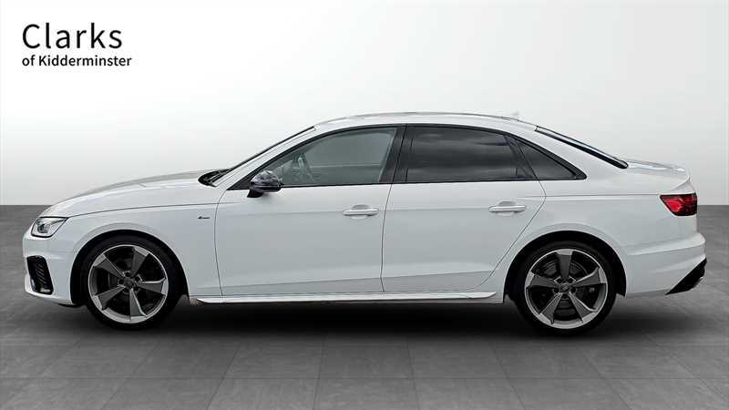 Audi A4 2.0 Tdi 35 Black Edition Saloon S Troni WR20CHO White #5