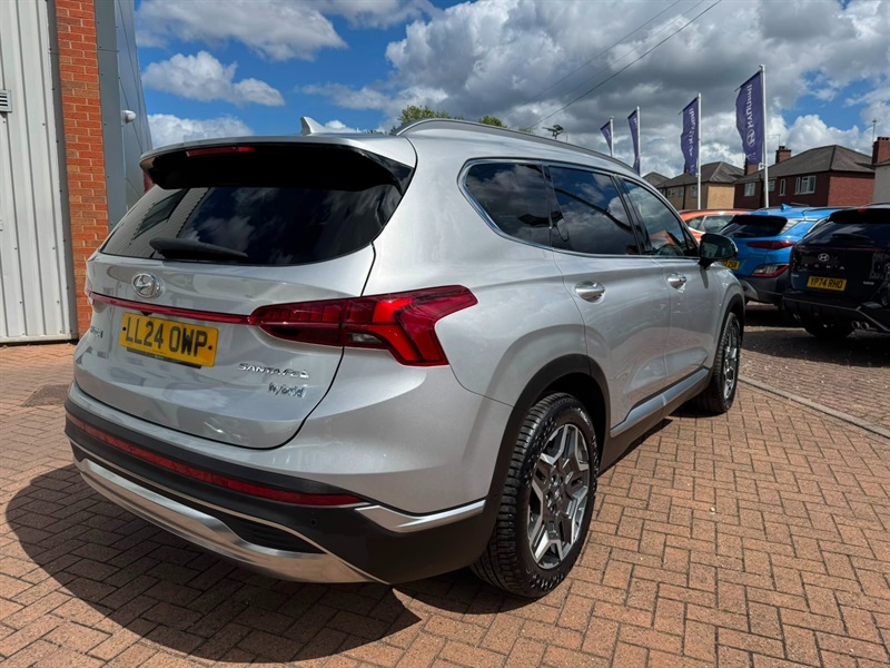 Hyundai Santa Fe 1.6 H T-gdi Ultimate Suv Hybrid 4W Silver #6