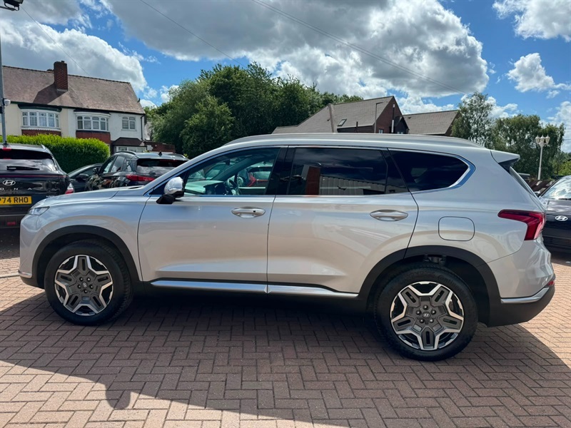 Hyundai Santa Fe 1.6 H T-gdi Ultimate Suv Hybrid 4W Silver #3
