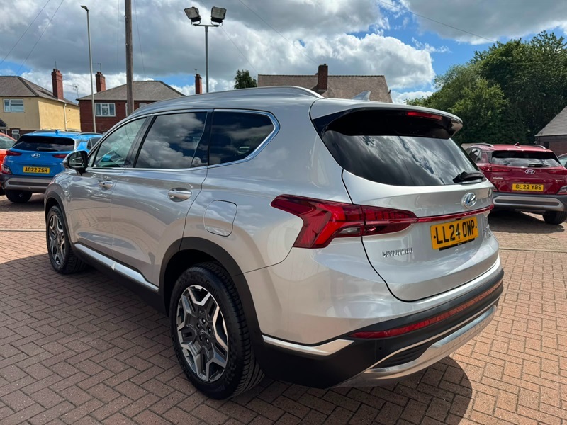 Hyundai Santa Fe 1.6 H T-gdi Ultimate Suv Hybrid 4W Silver #5