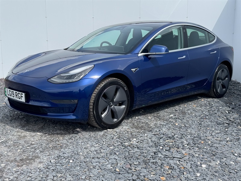 Tesla Model 3 Dual Motor Long Range Saloon 4 LG19RGF Blue #3