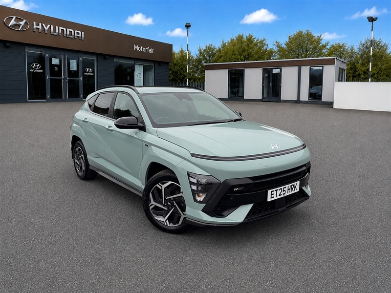 Hyundai Kona 1.6 T-gdi N Line Suv Euro 6 Ss Green