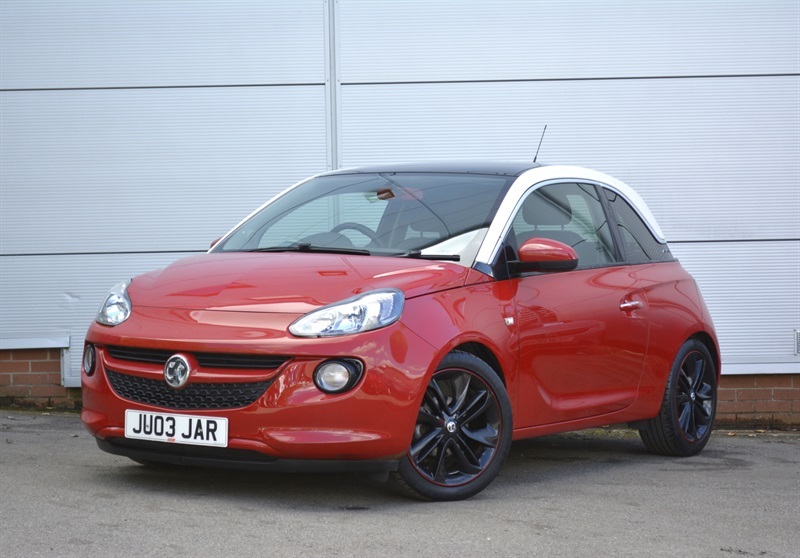 Vauxhall Adam 1.2 Ecoflex 16V Glam Hatchback E Red #2