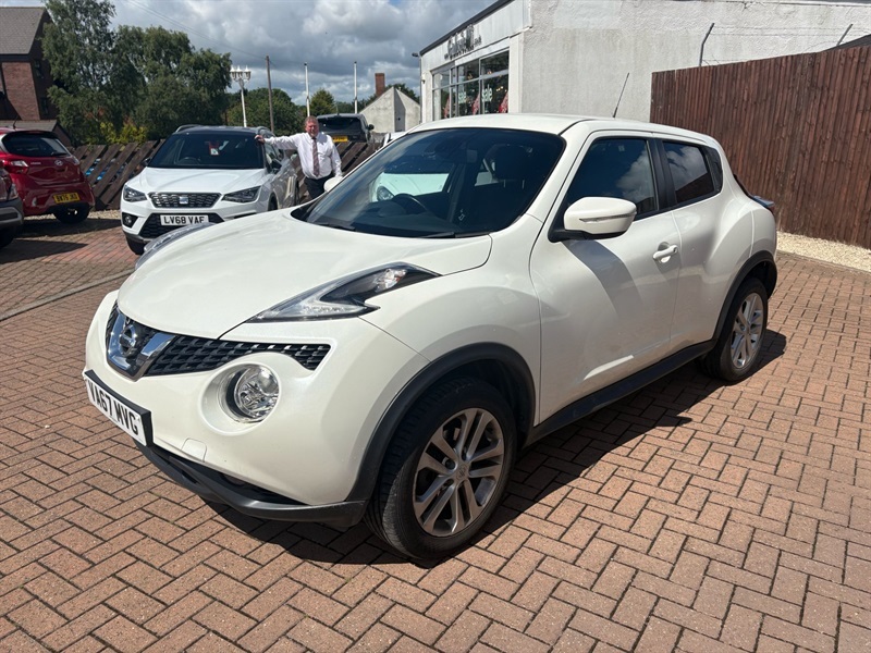 Nissan Juke 1.2 Dig-t N-connecta Suv Euro 6 White #4