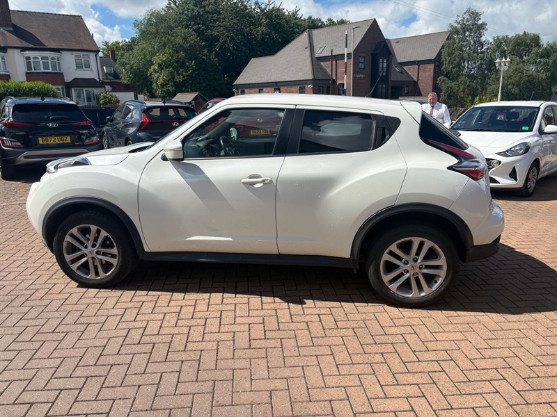 Nissan Juke 1.2 Dig-t N-connecta Suv Euro 6 White #5