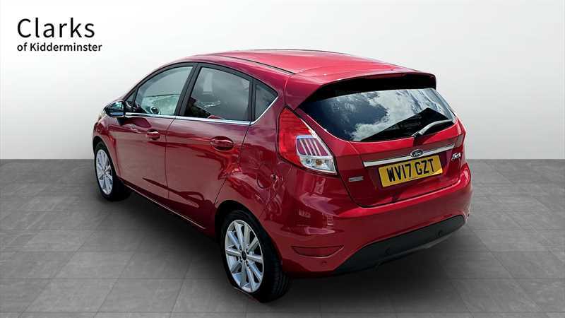 Ford Fiesta 1.0T Ecoboost Titanium Hatchback WV17GZT Red #4