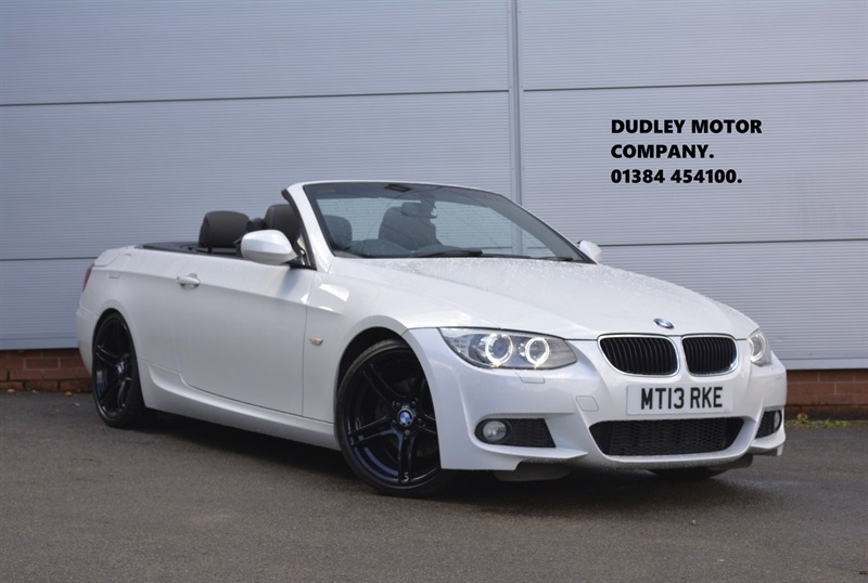 BMW 3 Series 2.0 320D M Sport Convertible Eur White