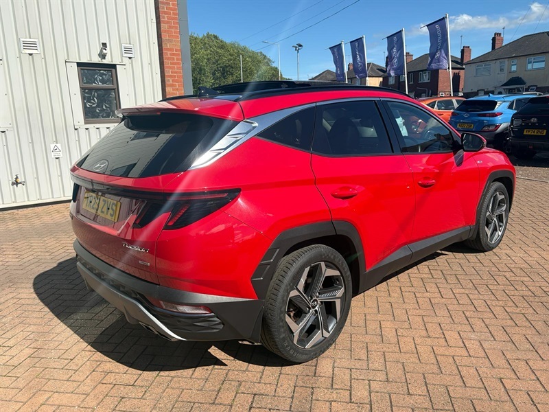Hyundai Tucson 1.6 T-gdi Mhev Ultimate Suv Hybrid Dct YR23ZVS Red #3