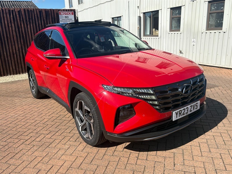 Hyundai Tucson 1.6 T-gdi Mhev Ultimate Suv Hybrid Dct YR23ZVS Red