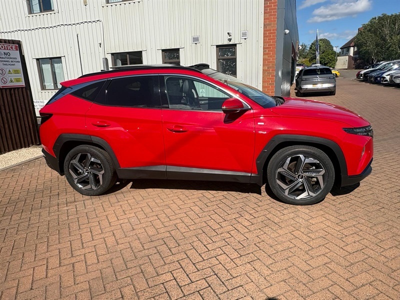 Hyundai Tucson 1.6 T-gdi Mhev Ultimate Suv Hybrid Dct YR23ZVS Red #2