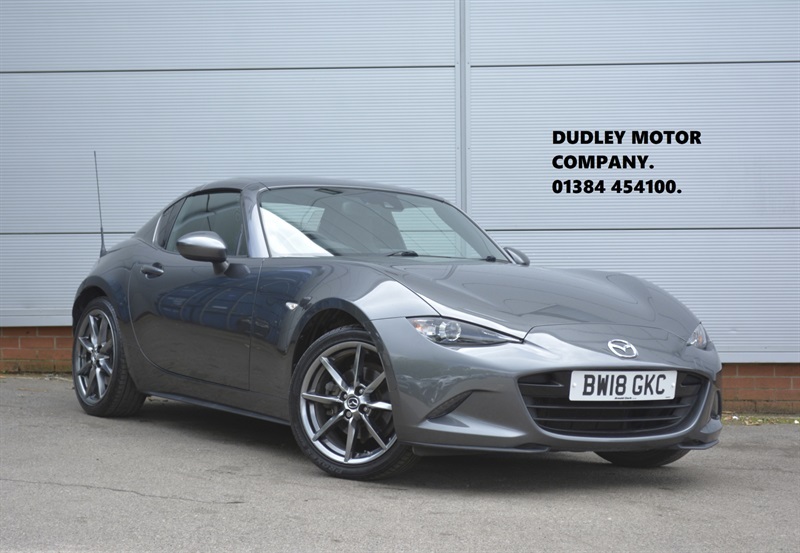 Mazda MX-5 RF 2.0 Skyactiv-g Sport Nav Convertible Ma Grey