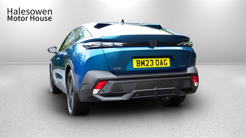Peugeot 408 1.6 12.4Kwh Gt Fastback Plug-in Hybrid Blue #4