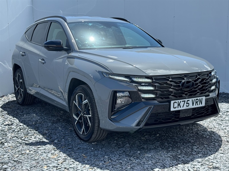 Hyundai Tucson 1.6 T-gdi N Line Suv Hybrid Euro 6 CK75VRN Grey