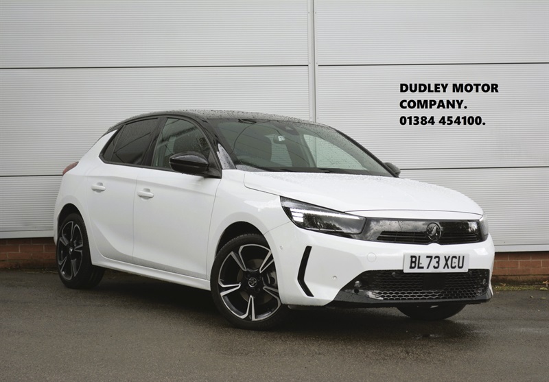 Vauxhall Corsa 1.2 Turbo Gs Hatchback Euro 6 S BL73XCU White