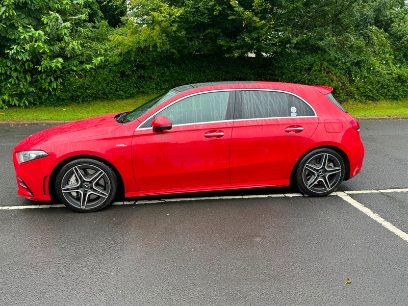 Mercedes-Benz A Class 2.0 A35 Amg Premium Plus Hatchback Sp Red #4