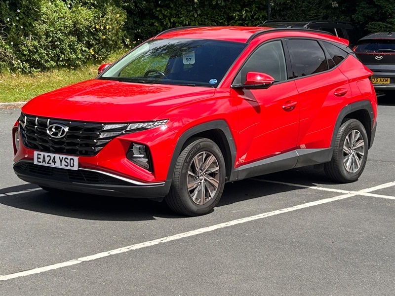 Hyundai Tucson 1.6 T-gdi Se Connect Suv Euro 6 Red #3
