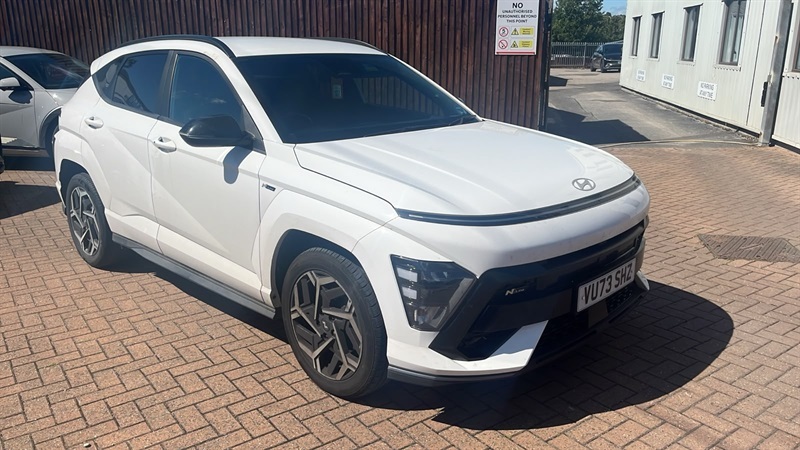 Hyundai Kona 1.0 T-gdi N Line Suv Dct Euro 6 Ss White