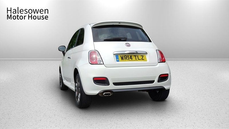 Fiat 500 1.2 S Hatchback Euro 6 Ss 69 WR14TLZ White #4