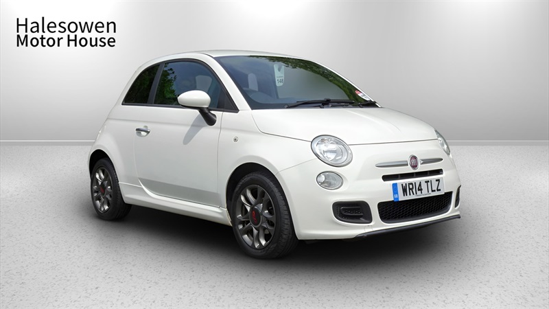 Fiat 500 1.2 S Hatchback Euro 6 Ss 69 WR14TLZ White #2