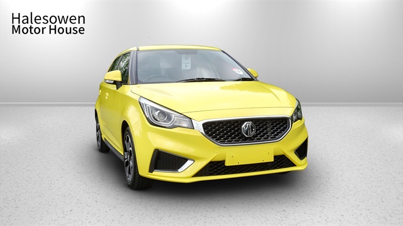 MG MG3 1.5 Vti-tech Exclusive Nav Hatchback Ma Yellow