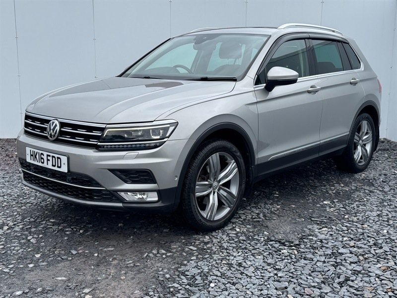 Volkswagen Tiguan 2.0 Tdi Bluemotion Tech Sel Suv Dsg 4Mo HK16FDD Silver #3
