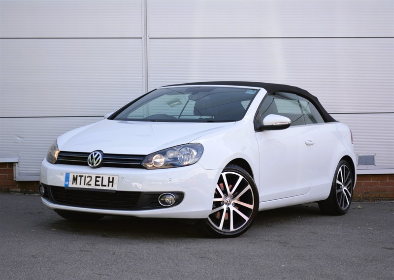 Volkswagen Golf 1.4 Tsi Gt Cabriolet Euro 5 160 White #3