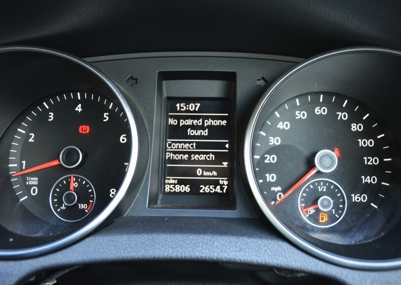 Volkswagen Golf 1.6 Tdi Bluemotion Euro 5 Ss Black #11