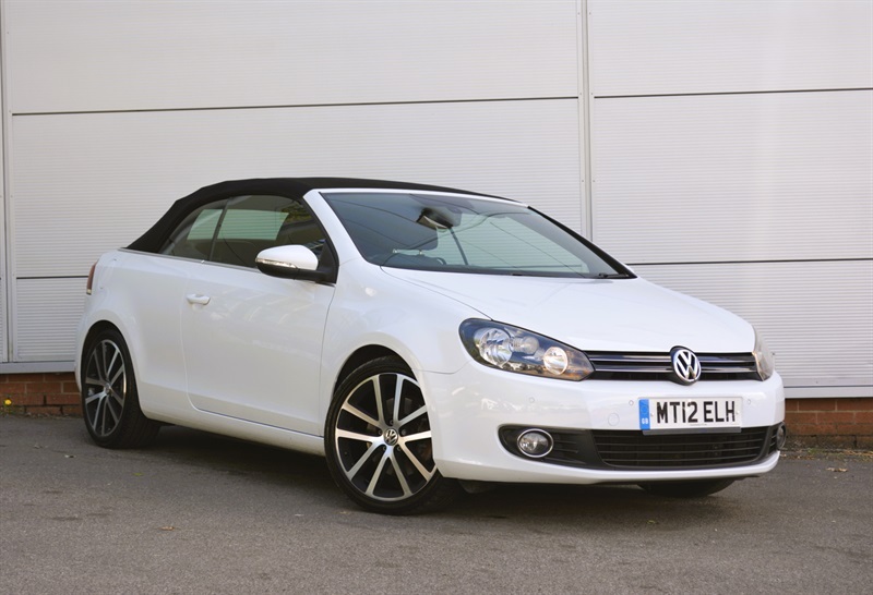 Volkswagen Golf 1.4 Tsi Gt Cabriolet Euro 5 160 White #2