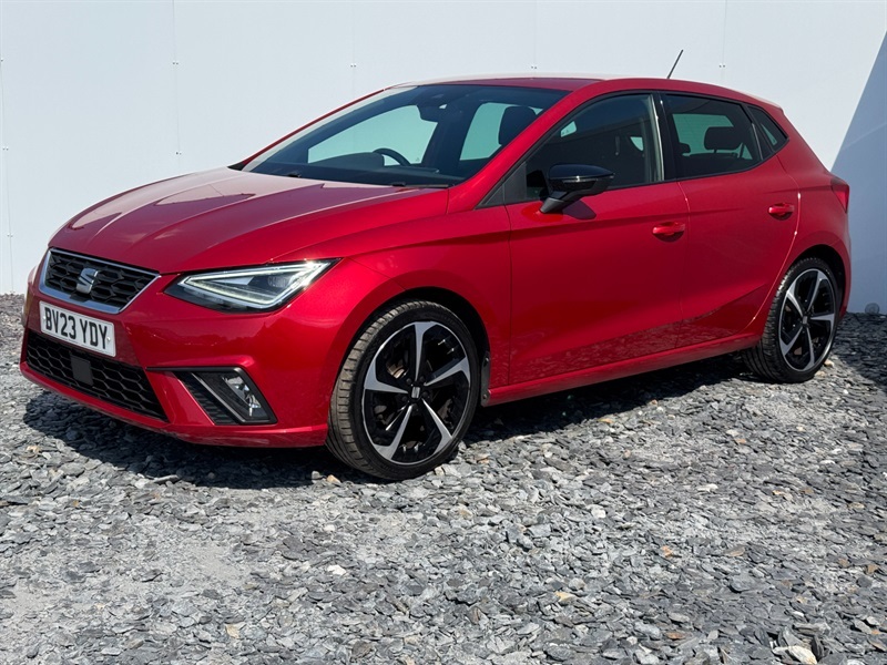 Seat Ibiza 1.0 Tsi Fr Sport Hatchback Euro BV23YDY Red #3