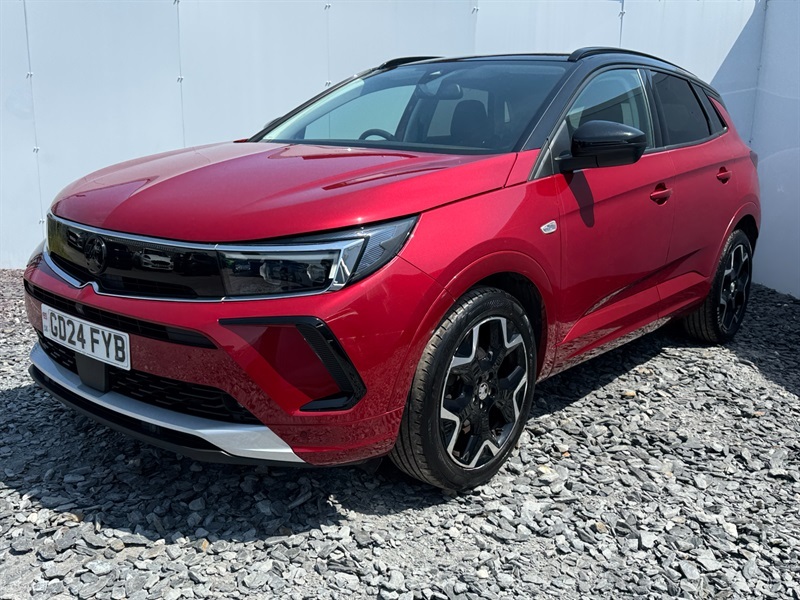 Vauxhall Grandland 1.2 Turbo Ultimate Suv Euro 6 S GD24FYB Red #3