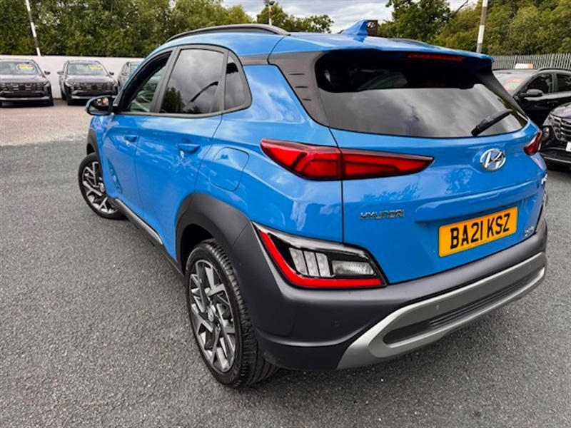 Hyundai Kona 1.6 H-gdi Ultimate Suv Hybrid Dct Euro Blue #2