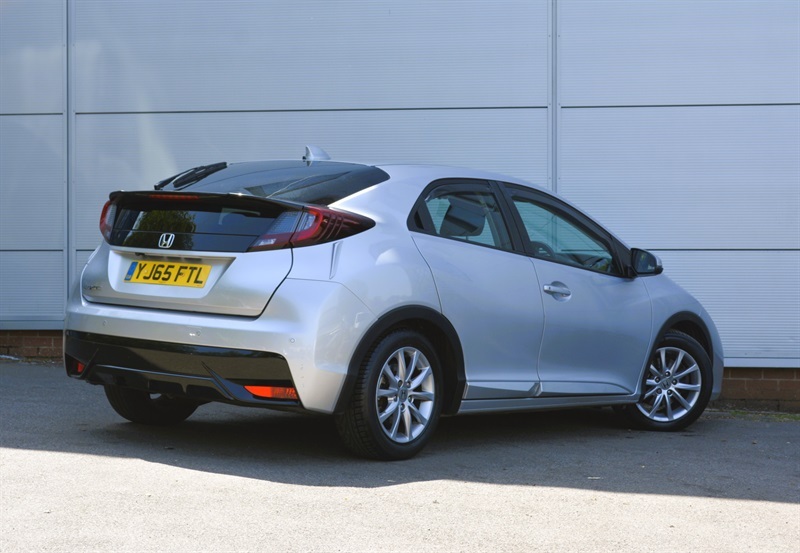 Honda Civic 1.6 I-dtec Se Plus Navi Hatchback Man Silver #6