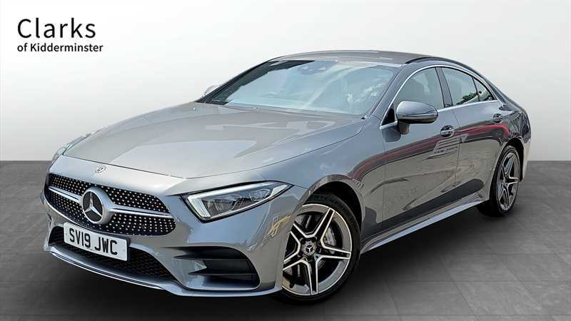 Mercedes-Benz CLS 2.9 Cls350d Amg Line Coupe G-tronic 4Ma Grey #2