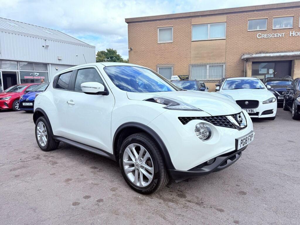 Nissan Juke 1.2 Dig-t N-connecta Euro 6 Ss PG18FXP White #2