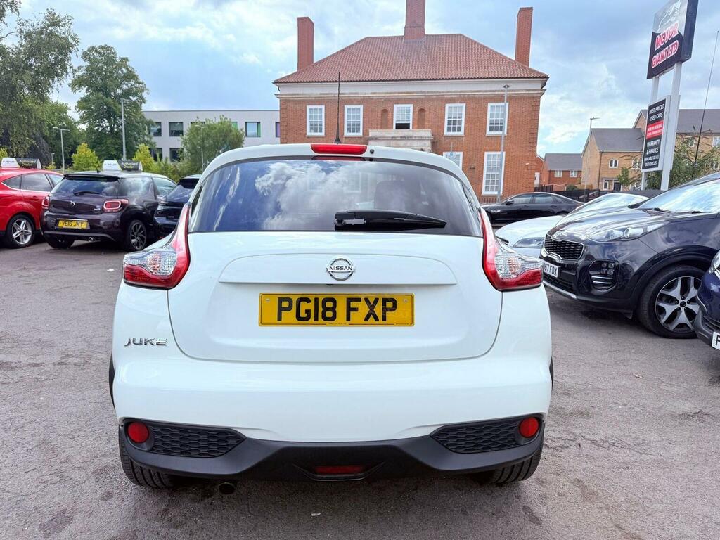 Nissan Juke 1.2 Dig-t N-connecta Euro 6 Ss PG18FXP White #6