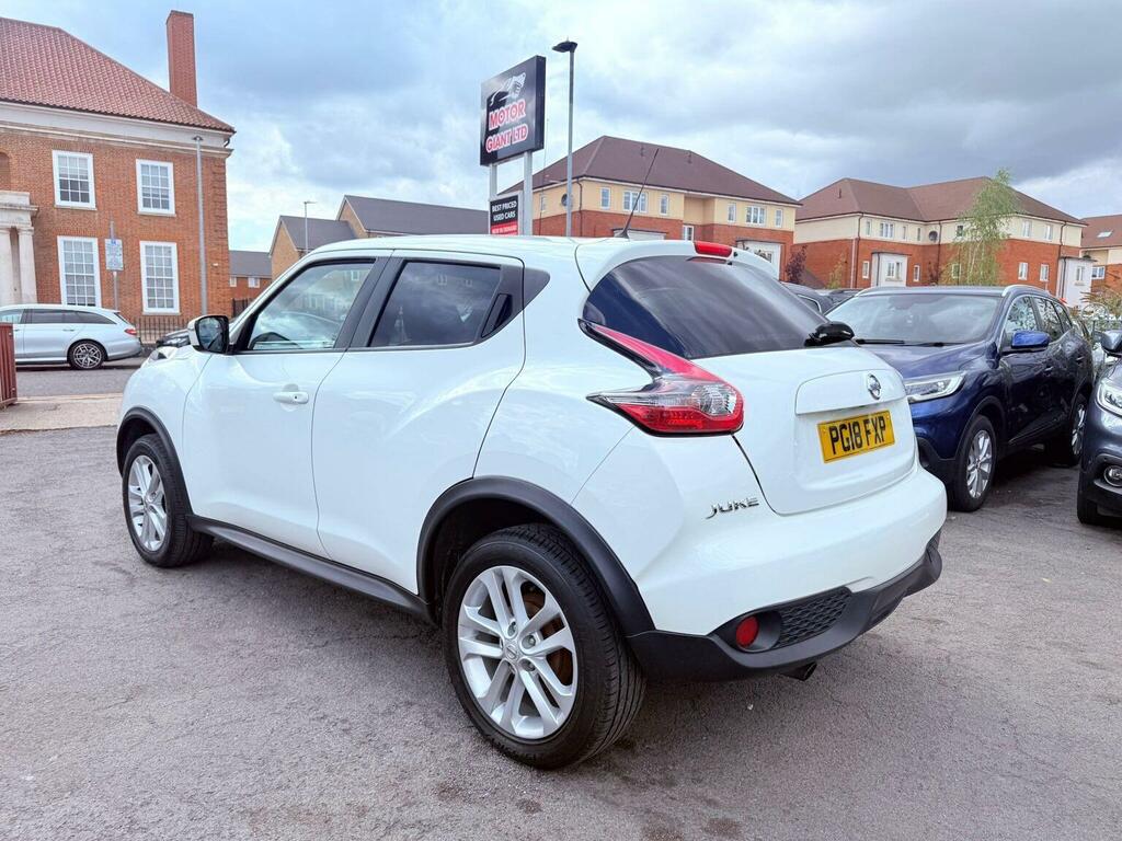 Nissan Juke 1.2 Dig-t N-connecta Euro 6 Ss PG18FXP White #4