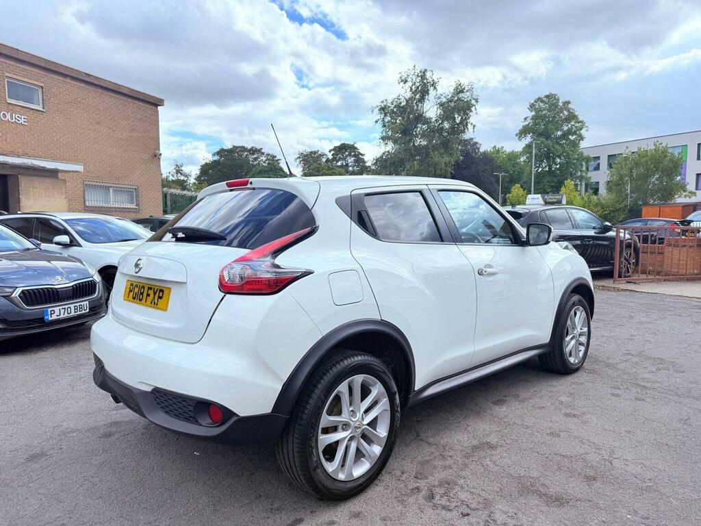 Nissan Juke 1.2 Dig-t N-connecta Euro 6 Ss PG18FXP White #5