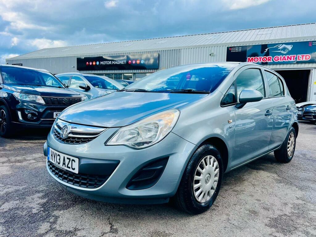Vauxhall Corsa 1.2 16V S Euro 5 Ac Silver